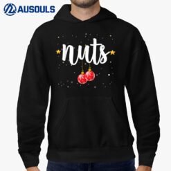 Nuts Chestnuts Funny Matching Couples Christmas Hoodie