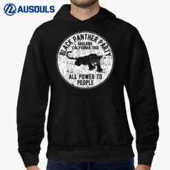 Oakland California 1966 Black Panther Party - Distressed Hoodie