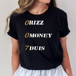 Official 007 Rizz Money Duis T-Shirt