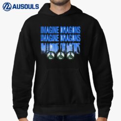 Official Imagine Dragons Exclusive Peace White Hoodie