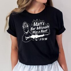 Official Matts Bar Mitzvah Was A Blast T-Shirt