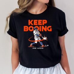 Officially Licensed - Jose Altuve Keep Booing T-Shirt