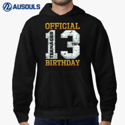 Official Nager 13th Birthday Gift 13 Year Old Boys Girls Hoodie