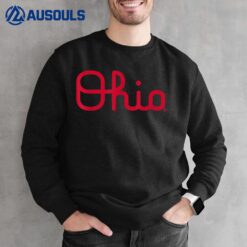 Ohio State Buckeyes Cursive Logo Officially Licensed Sweatshirt