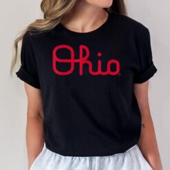 Ohio State Buckeyes Cursive Logo Officially Licensed T-Shirt