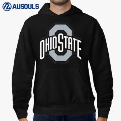 Ohio State Buckeyes Mens Icon Logo Officially Licensed Red Hoodie