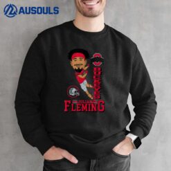 Ohio State Julian Fleming NIL Character Officially Licensed Sweatshirt