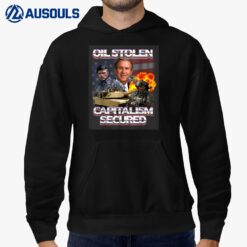 Oil Stolen Capitalism Secured T-Shirt