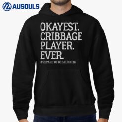 Okayest Cribbage Player Ever - Prepare To Be Skunked Vintage Hoodie