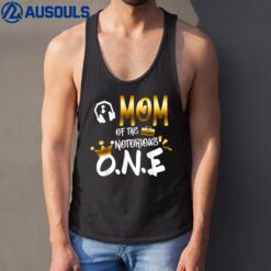 Old School Funny Hip Hop Mom Of The Notorious One Tank Top