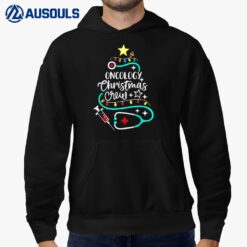 Oncology Christmas Crew Oncology Nurse Oncologist Secretary Hoodie