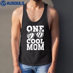One Cool Dude 1st Birthday One Cool Mom Family Matching Tank Top
