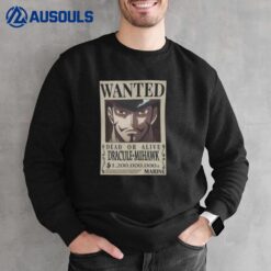 One Piece Dracule Mihawk Wanted Sweatshirt