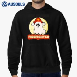 One Spooky Firefighter Design Halloween Firefighter Hoodie