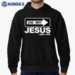 One way John 146 Jesus Hoodie