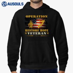 Operation Restore Hope Veteran Somalia Vintage Gift Hoodie