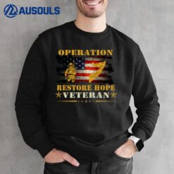 Operation Restore Hope Veteran Somalia Vintage Gift Sweatshirt