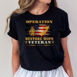 Operation Restore Hope Veteran Somalia Vintage Gift T-Shirt