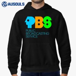 PBSs Publics Broadcastings Service Vintage Logo Hoodie