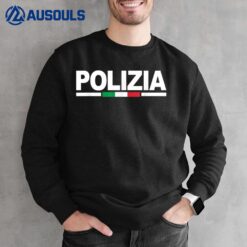 POLIZIA ITALY POLICE ITALIAN LAW ENFORCEMENT HALLOWEEN TEE Sweatshirt