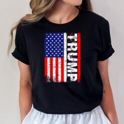 PRESIDENT Donald Trump 2020 Vintage USA Flag s T-Shirt
