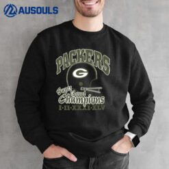 Packers 4 Time Super Bowl Champions Sweatshirt