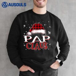 Pap Claus Shirt Christmas Family Matching Pajama Xmas Light Sweatshirt