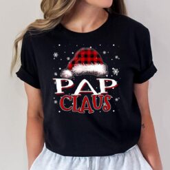 Pap Claus Shirt Christmas Family Matching Pajama Xmas Light T-Shirt