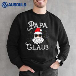 Papa Claus Matching Family Christmas Outfit Xmas Photo Sweatshirt