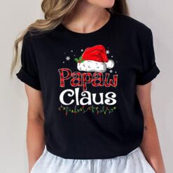 Papaw Claus Santa Funny Christmas Pajama Matching Family T-Shirt