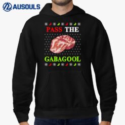 Pass the Gabagool Tacky Ugly Christmas Hoodie