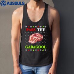 Pass the Gabagool Tacky Ugly Christmas Tank Top