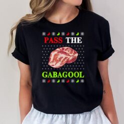 Pass the Gabagool Tacky Ugly Christmas T-Shirt