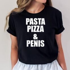 Pasta Pizza & Penis Apparel Thanksgiving Thankful Turkey T-Shirt
