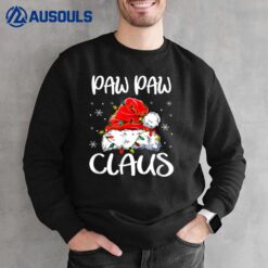 Paw Paw Claus Shirt Christmas Pajama Family Matching Xmas Sweatshirt