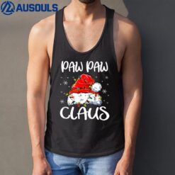 Paw Paw Claus Shirt Christmas Pajama Family Matching Xmas Tank Top