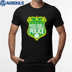 Pickleball Badge Pickleball Police T-Shirt