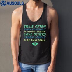 Pickleball Inspirational Quotes Tank Top