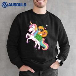 Pineapple Swinger Unicorn - Swinging Lifestyle Polyamory Sweatshirt