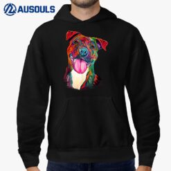 Pit Bull Artistic Funny Pibble Cute Sweet Gift Birthday Hoodie