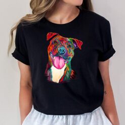 Pit Bull Artistic Funny Pibble Cute Sweet Gift Birthday T-Shirt