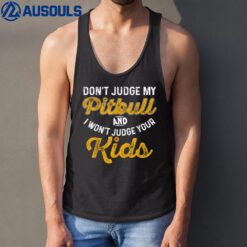 Pitbull Dog Moms and Dads Tank Top