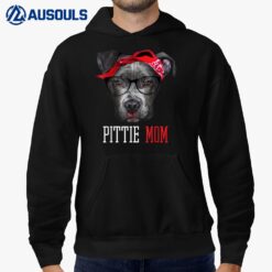 Pittie Mom Pitbull Dog Lovers Mothers Day Gift  Women Hoodie