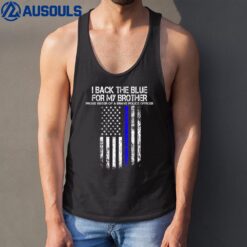 Police  - Proud Sister Of A Brave Police Officer Tank Top