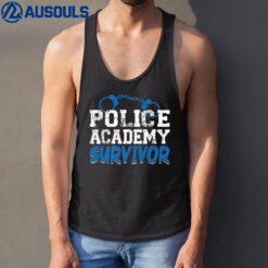 Police Academy Survivor Police Student Police Officer Tank Top