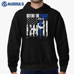 Police Defund Media Hoodie