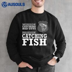 Police Fishing Sweatshirt