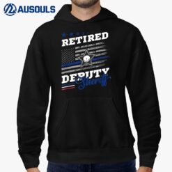 Police and Law Enforcement or K-9 for Retired Deputy Sheriff Hoodie