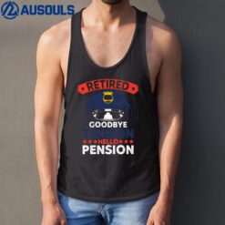 Policeman Retired Police Officer Tank Top