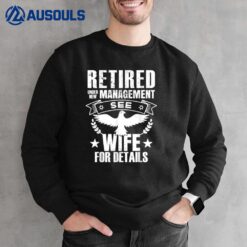 Policeman Retirement Deputy Sheriff Retired Police Officer Sweatshirt